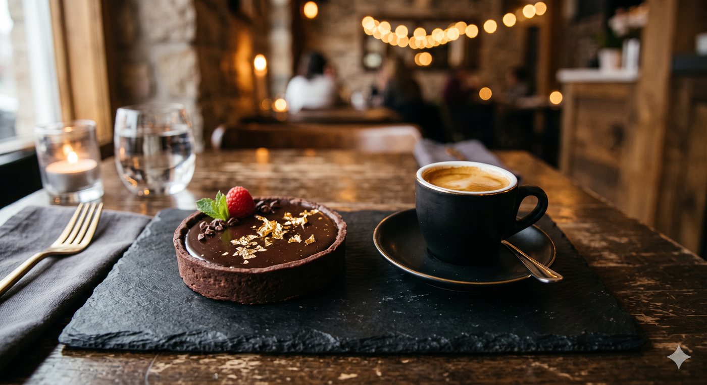 Dessert and espresso pairing