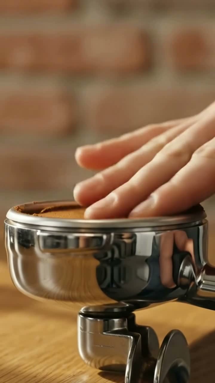 Reel thumbnail: espresso pour close-up